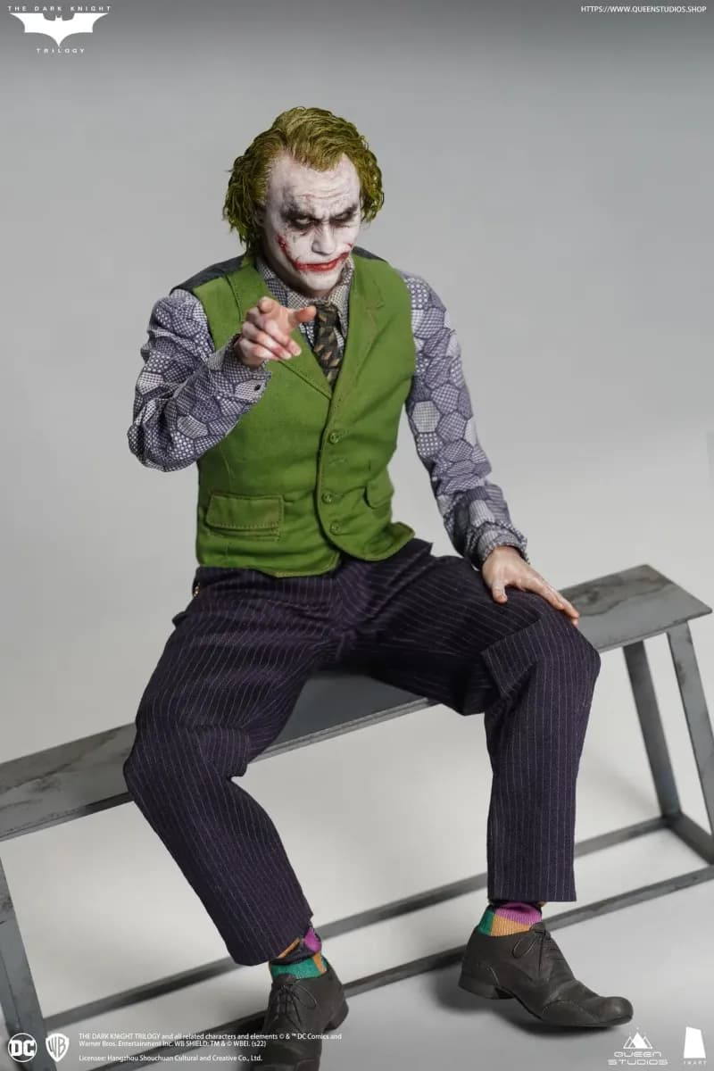 INART Queen Studios Joker 1/6 Scale Deluxe Figure Set (Rooted Hair)