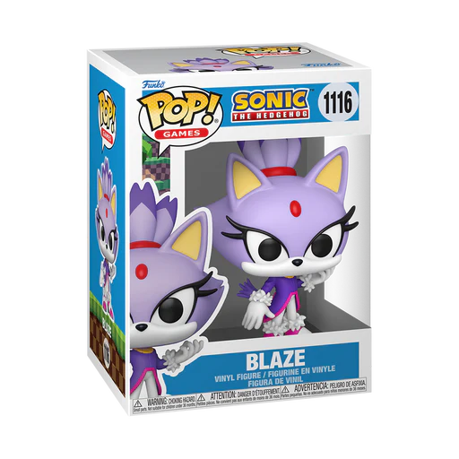 POP FUNKO Sonic Blaze the Cat POP Figure 1116