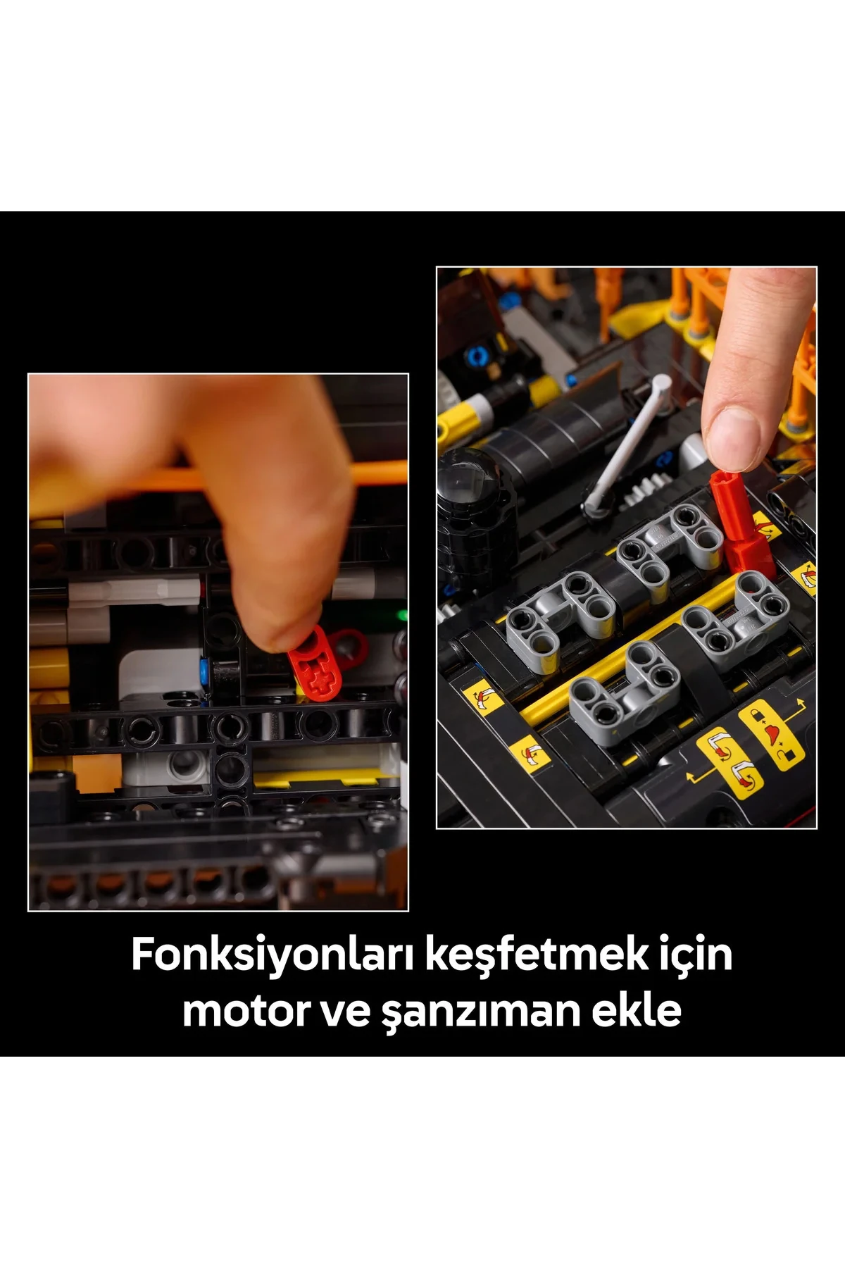 ® Technic Volvo EC500 Hybrid Ekskavatör 42215-Yetişkinler için İnşaat Aracı Model Yapım Seti (2359P)