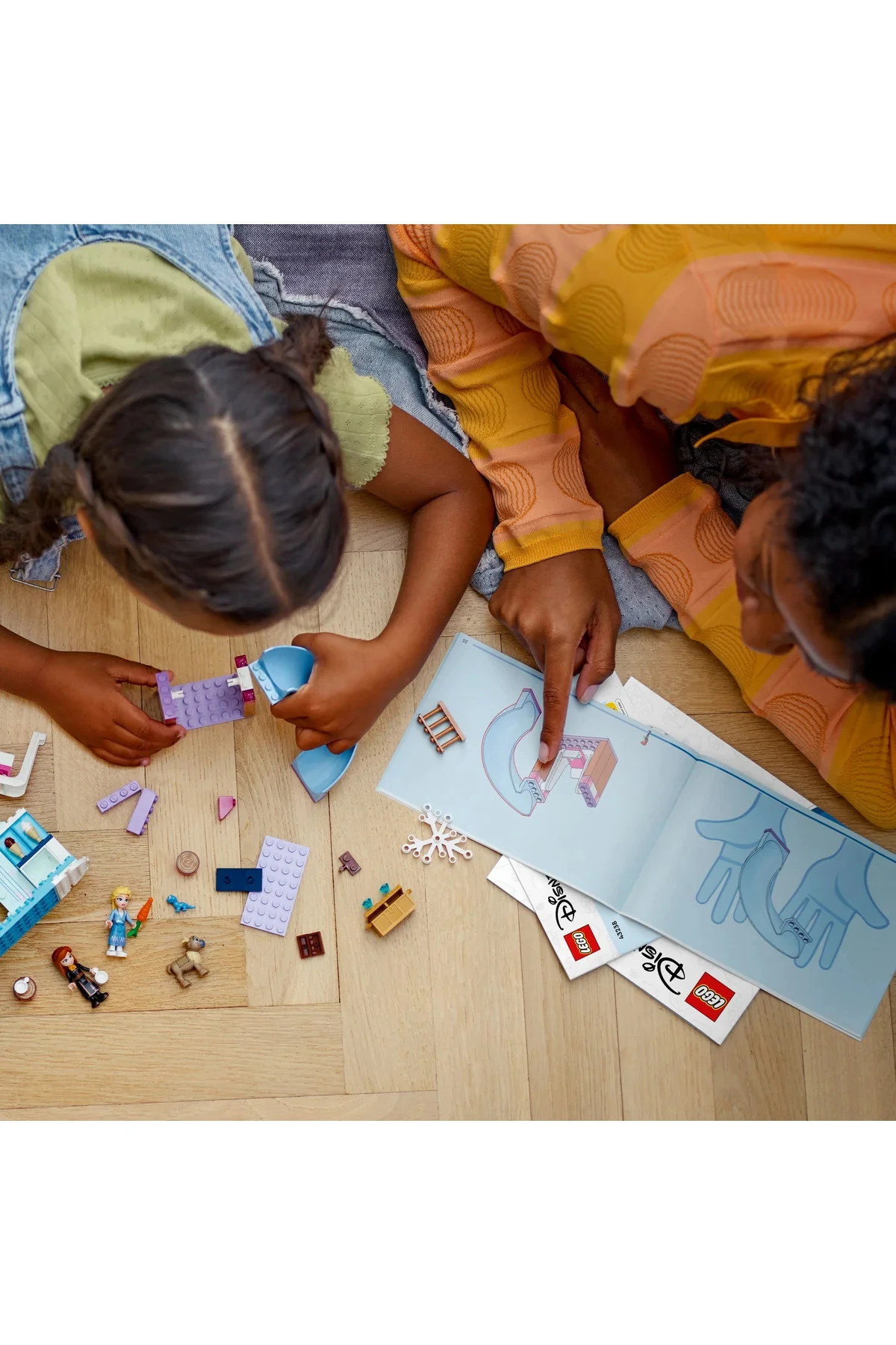 ® ǀ Disney Frozen Elsa’nın Karlar Ülkesi Şatosu 43238 - 4+ Yaratıcı Oyuncak Yapım Seti (163P)