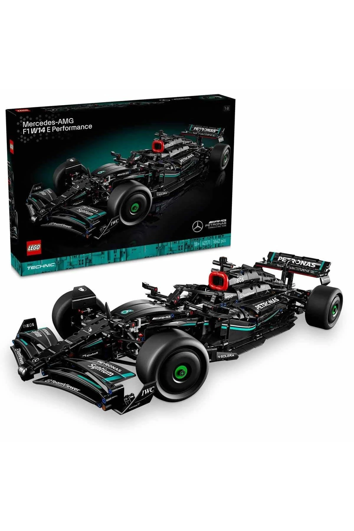 ® Technic Mercedes-AMG F1 W14 EPerformance 42171 - Yetişkinler için Modeli Yapım Seti (1642P)