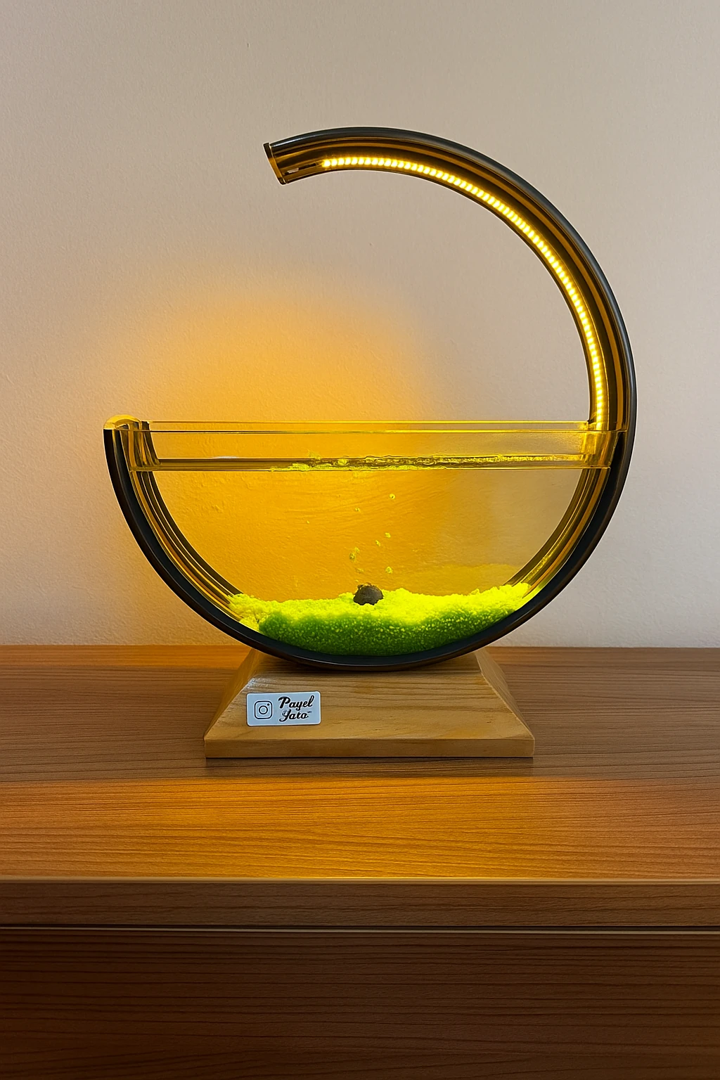 Modern Beta Akvaryumu - Amber Led