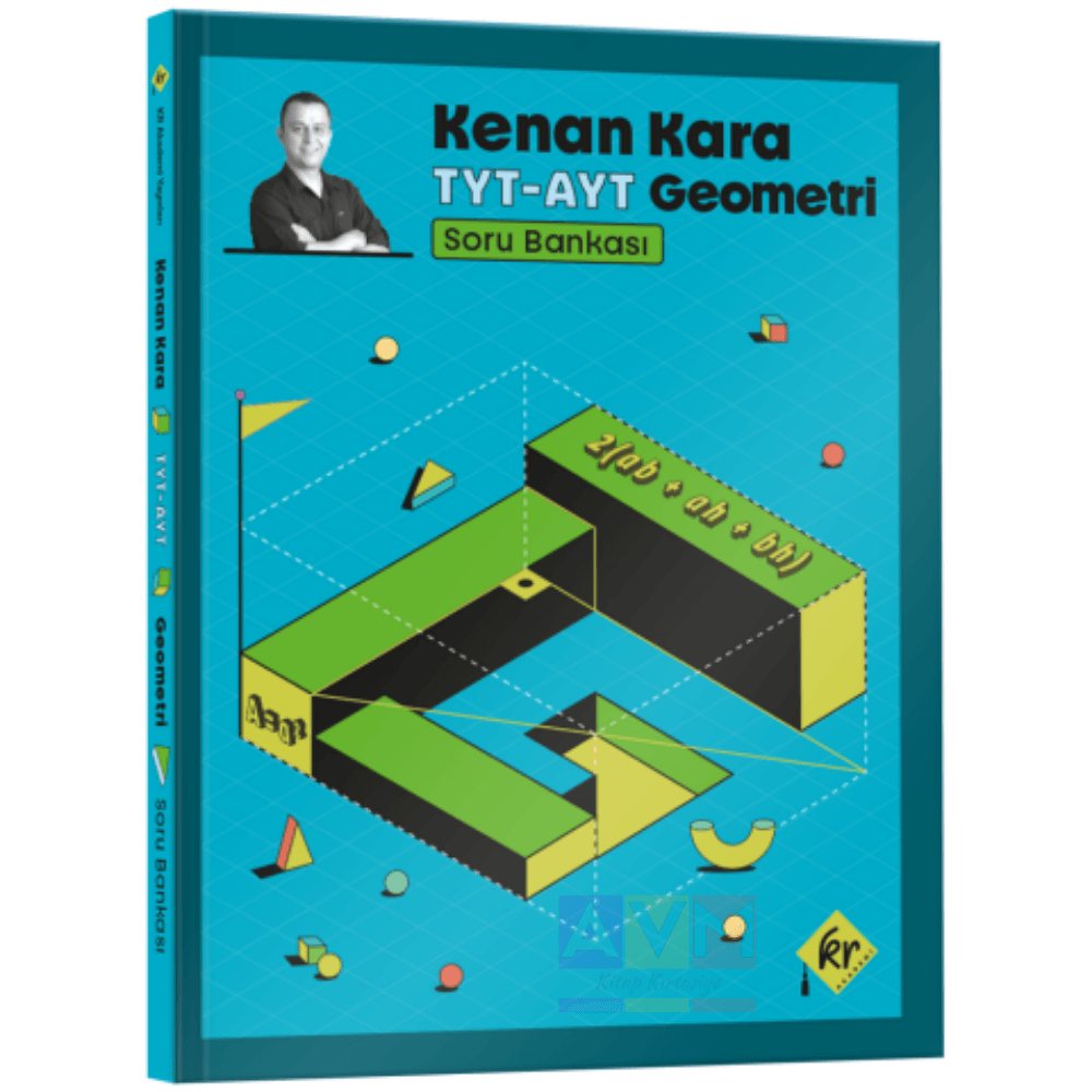 Kenan Kara İle TYT-AYT Geometri Soru Bankası KR Akademi Yayınları