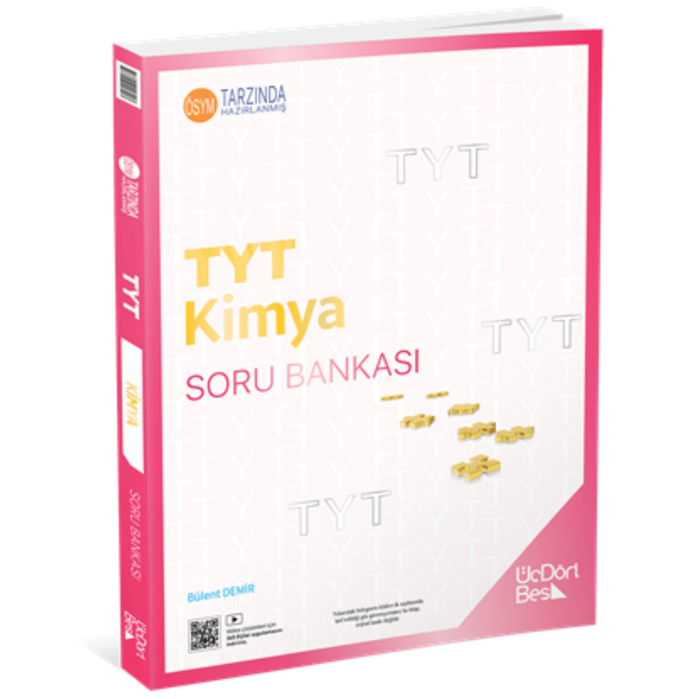 345 | TYT Kimya Soru Bankası- GÜNCEL BASKI ÜçDörtBeş Yayıncılık, 345