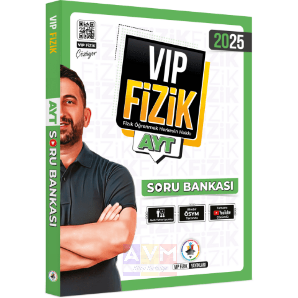 Vip Fizik AYT Fizik Soru Bankası VİP Fizik Yayınları Kr Akademi