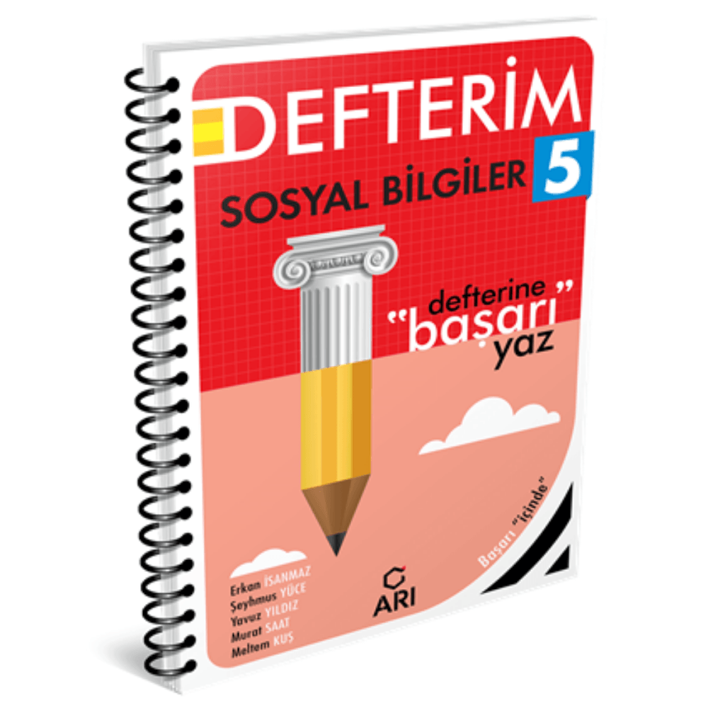 5 Sınıf Sosyalimo Sosyal Bilgiler Defterim Arı Yayıncılık