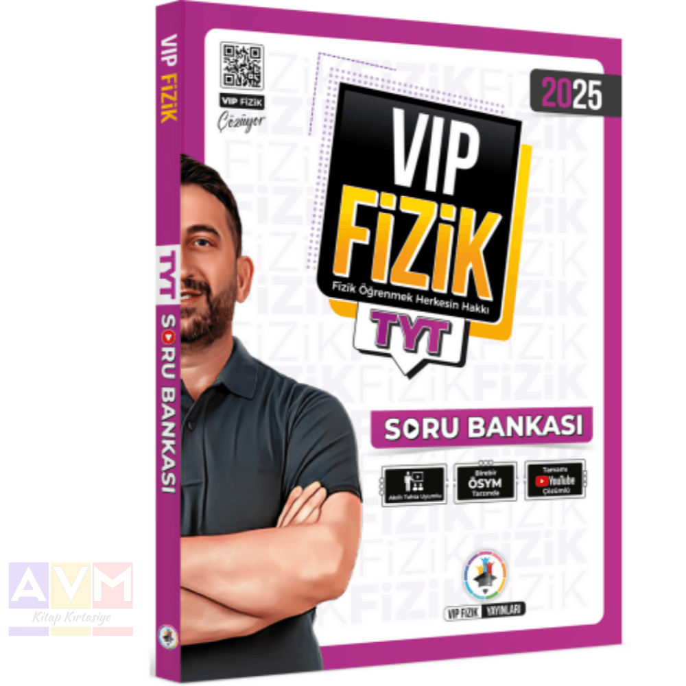 2025 Vip Fizik TYT Soru Bankası VİP Fizik Kr Akademi Yayınları