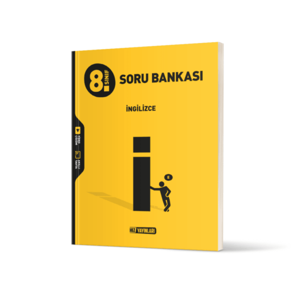 Hız 8. Sınıf İngilizce  Soru Bankası Hız Yayınları 