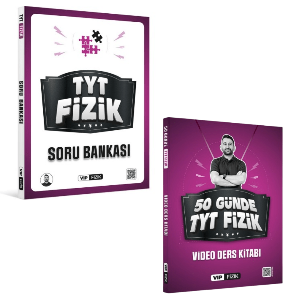Vip Fizik TYT Soru Bankası ve Video Ders Kitabı 2026 Kr Akademi
