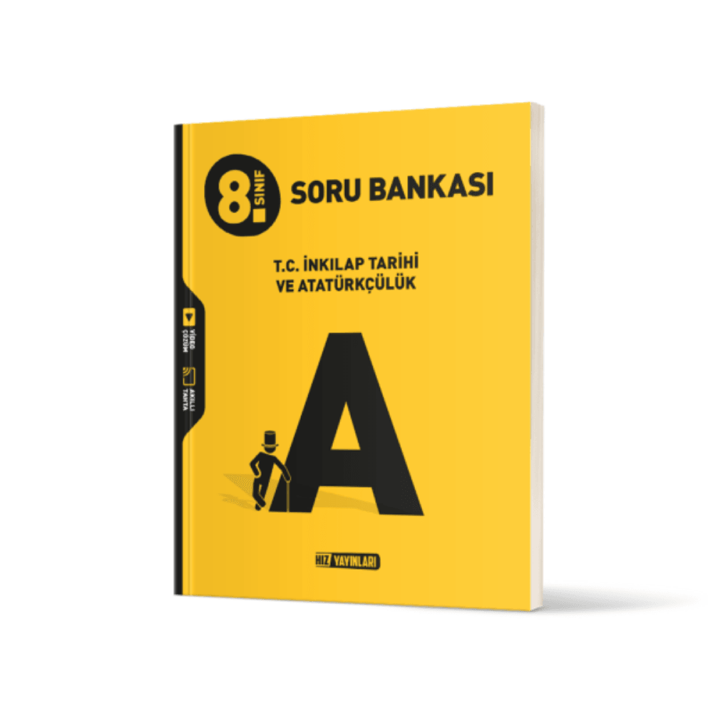 Hız 8. Sınıf İnkılap Tarihi  Soru Bankası Hız Yayınları