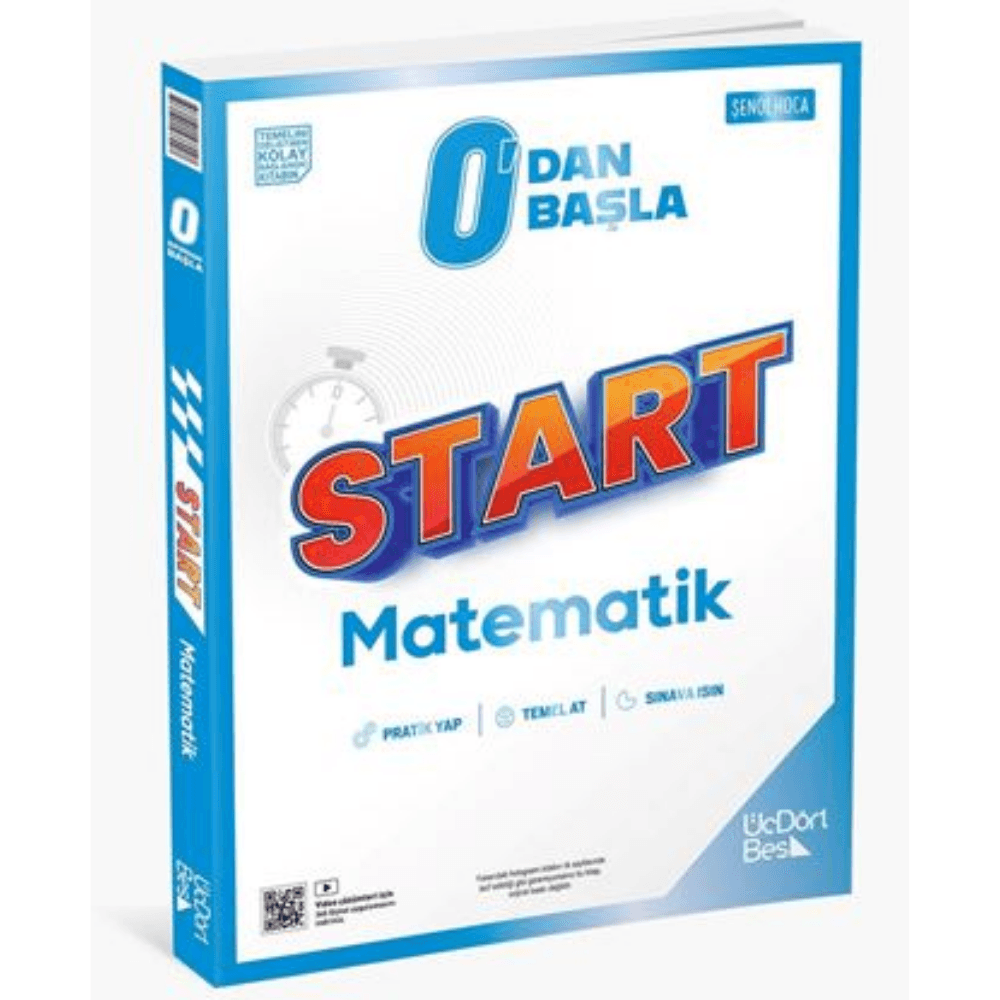 2026 - 345 - Start matematik - GÜNCEL BASKI sıfırdan Matematik üçdörtbeş yayıncılık 2025