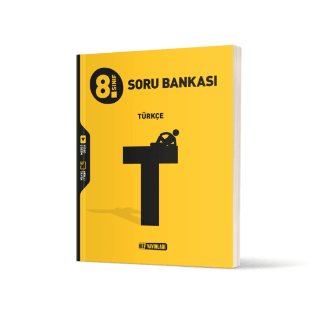 Hız 8. Sınıf Türkçe Soru Bankası Hız Yayınları