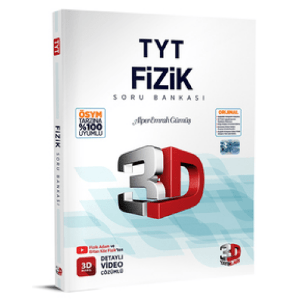 3D TYT  Fizik Soru Bankası