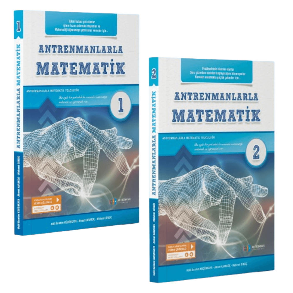 Antrenmanlarla Matematik 1 ve 2 seti Antrenman Yayıncılık