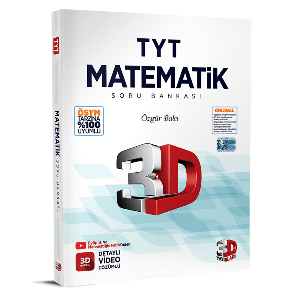 3D TYT  Matematik Soru Bankası