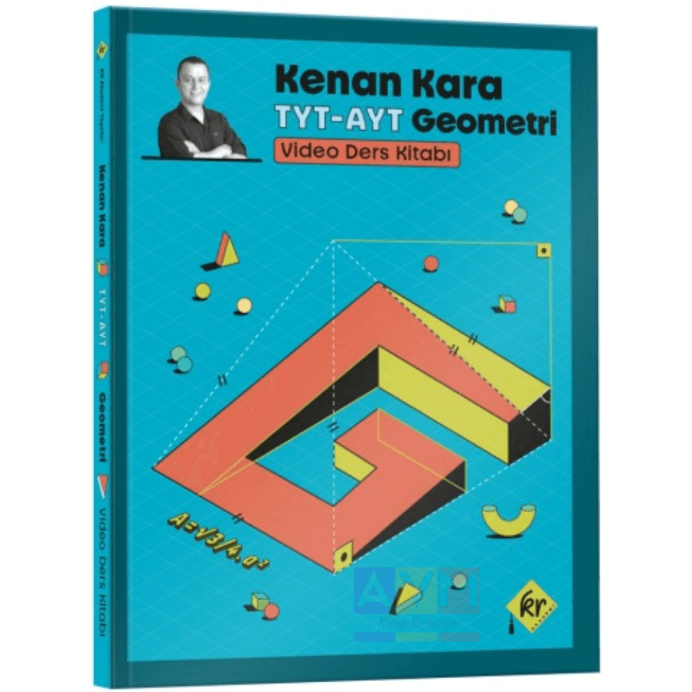 Kenan Kara İle TYT-AYT Geometri Video Ders Kitabı KR Akademi Yayınları 