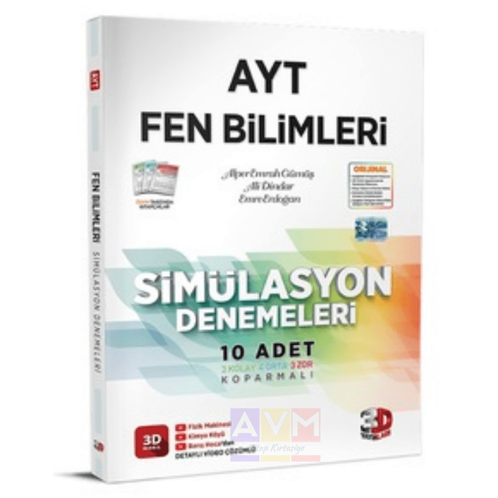 3D AYT  Fen Bilimleri Denemesi
