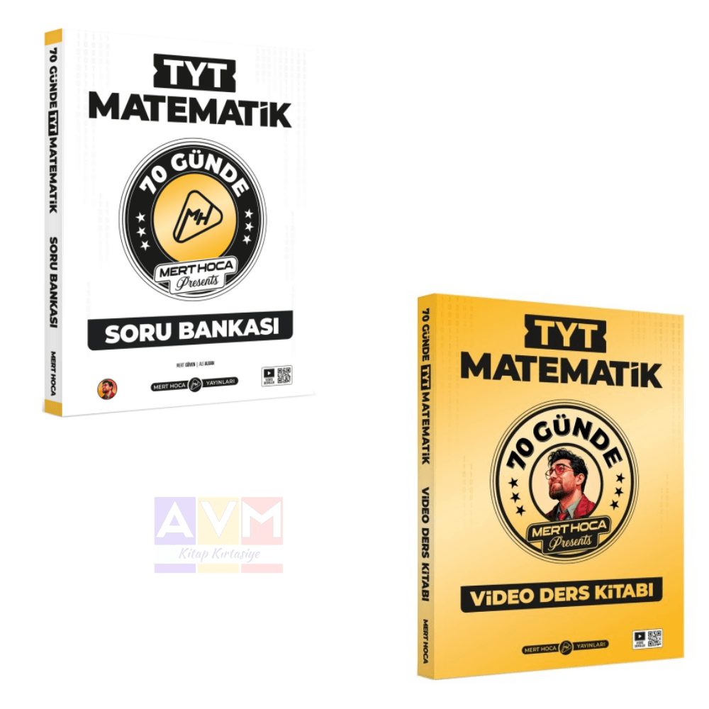 Mert Hoca TYT 70 Günde TYT Matematik Seti Kr Akademi