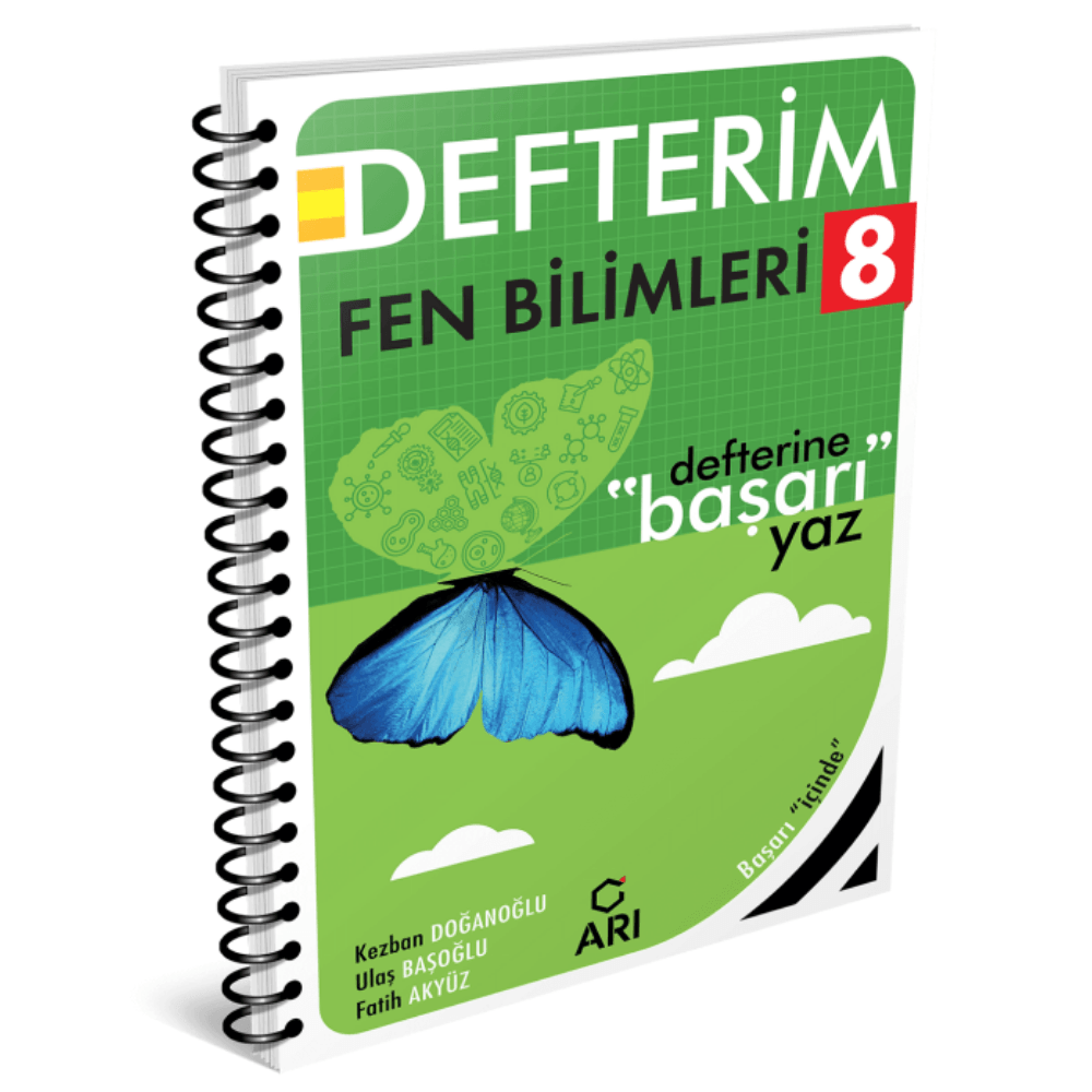 8 Sınıf Fenito Fen Bilimleri Defterim Arı Yayıncılık