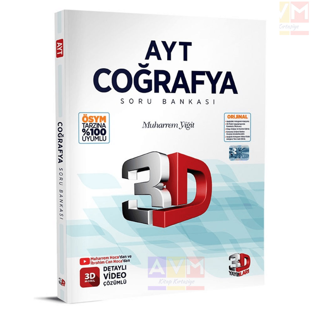 3D AYT  Coğrafya Soru Bankası
