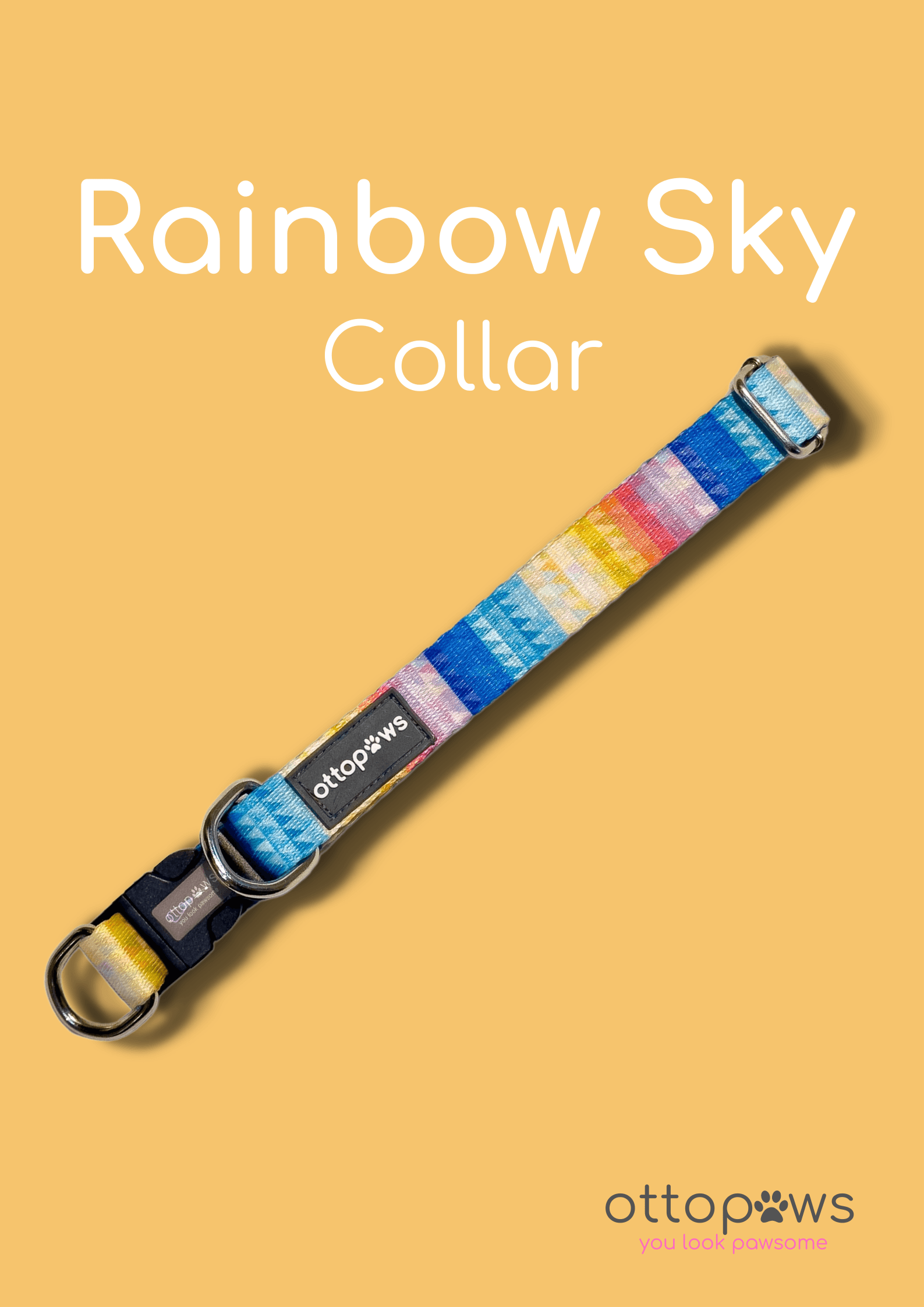 Rainbow Sky Boyun Tasması / Rainbow Sky Collar