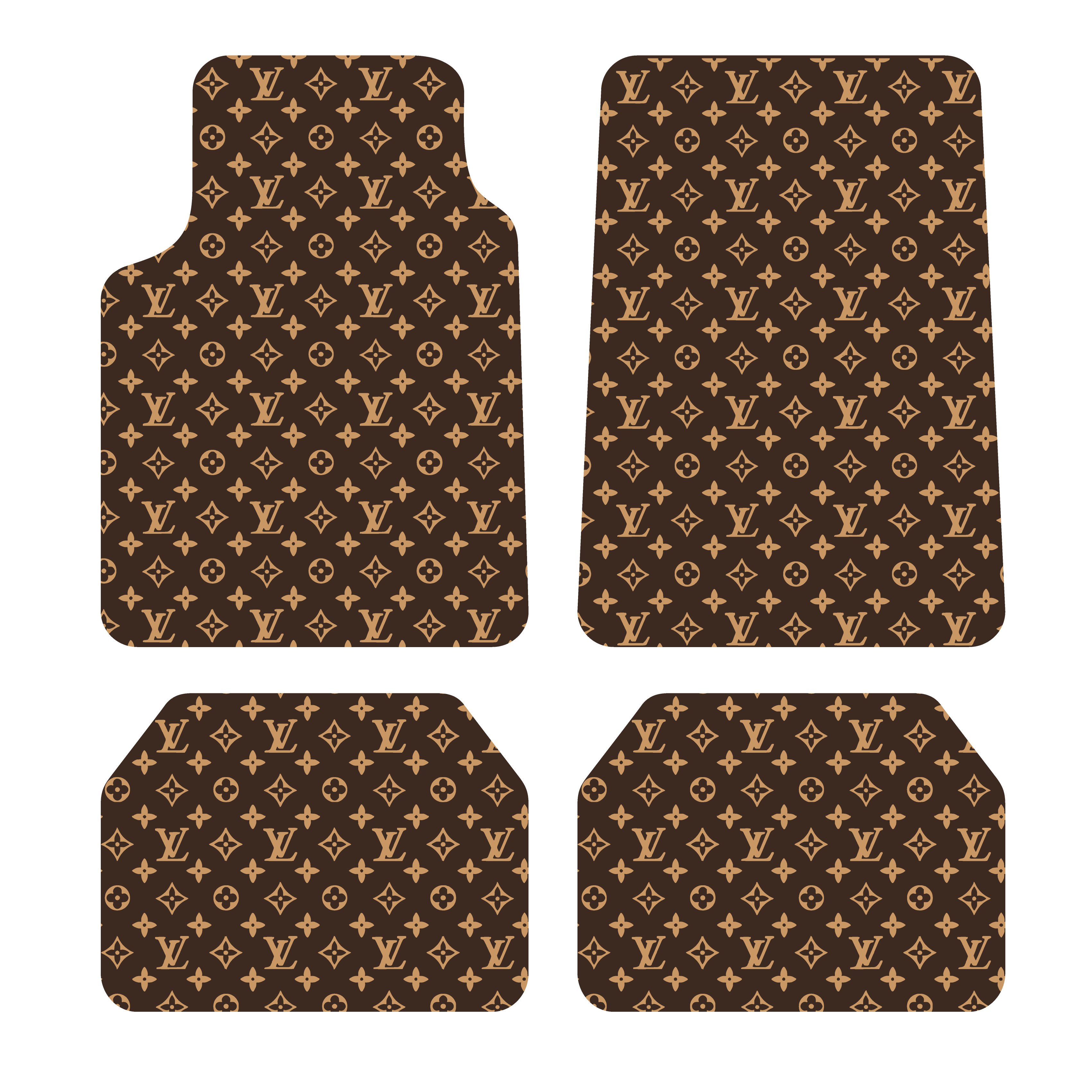 Louis Vuitton Desen Kadife Halı Paspas seti (UNİVERSAL ÖLÇÜ )