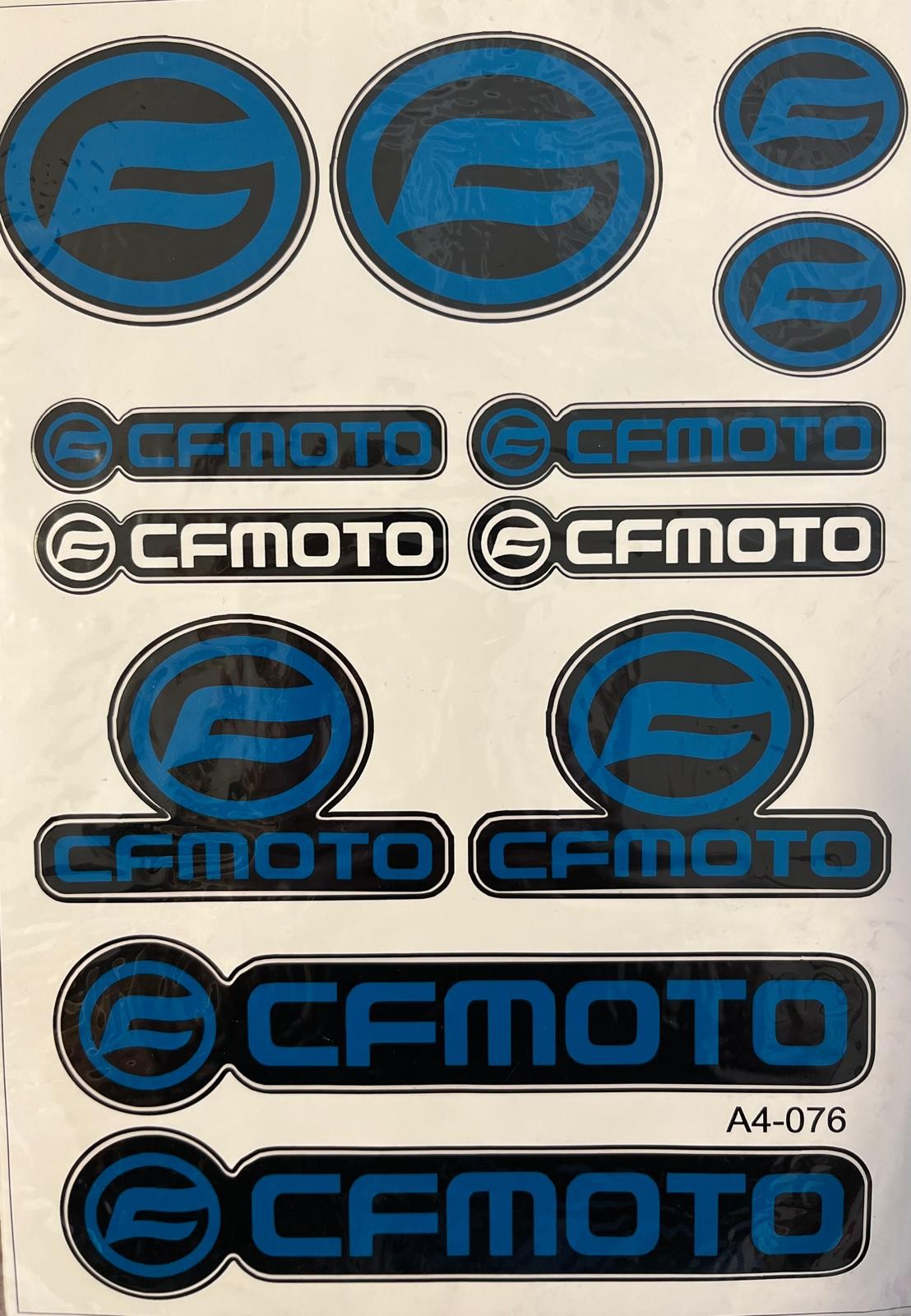 A4 Motosiklet Stickerları – Kendinden Yapışkanlı Dekoratif Etiket Seti