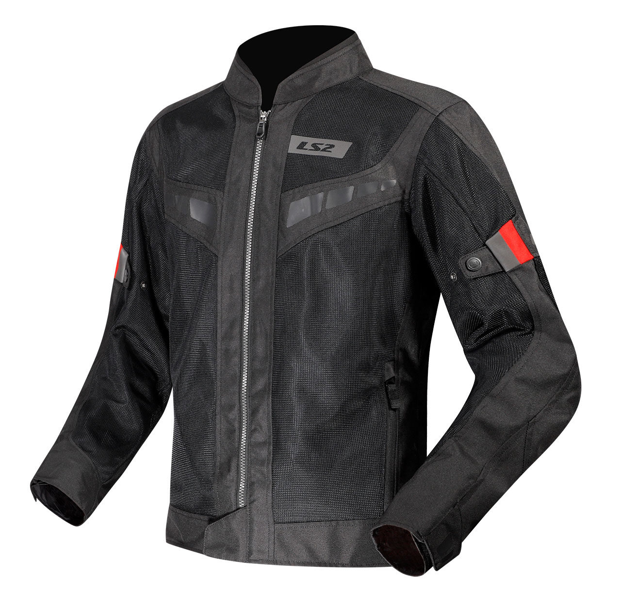 LS2 BLADE AIR KADIN MONT SİYAH-KIRMIZI XL
