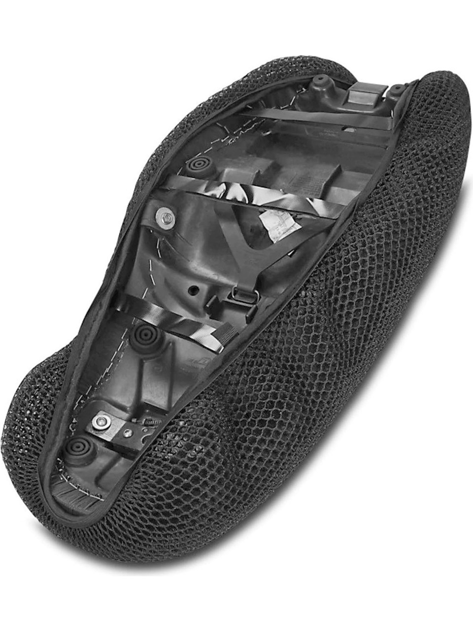 MOTOSİKLET SELE KOLTUK KILIFI 3D ÇİFT KAT FİLE 6MM
