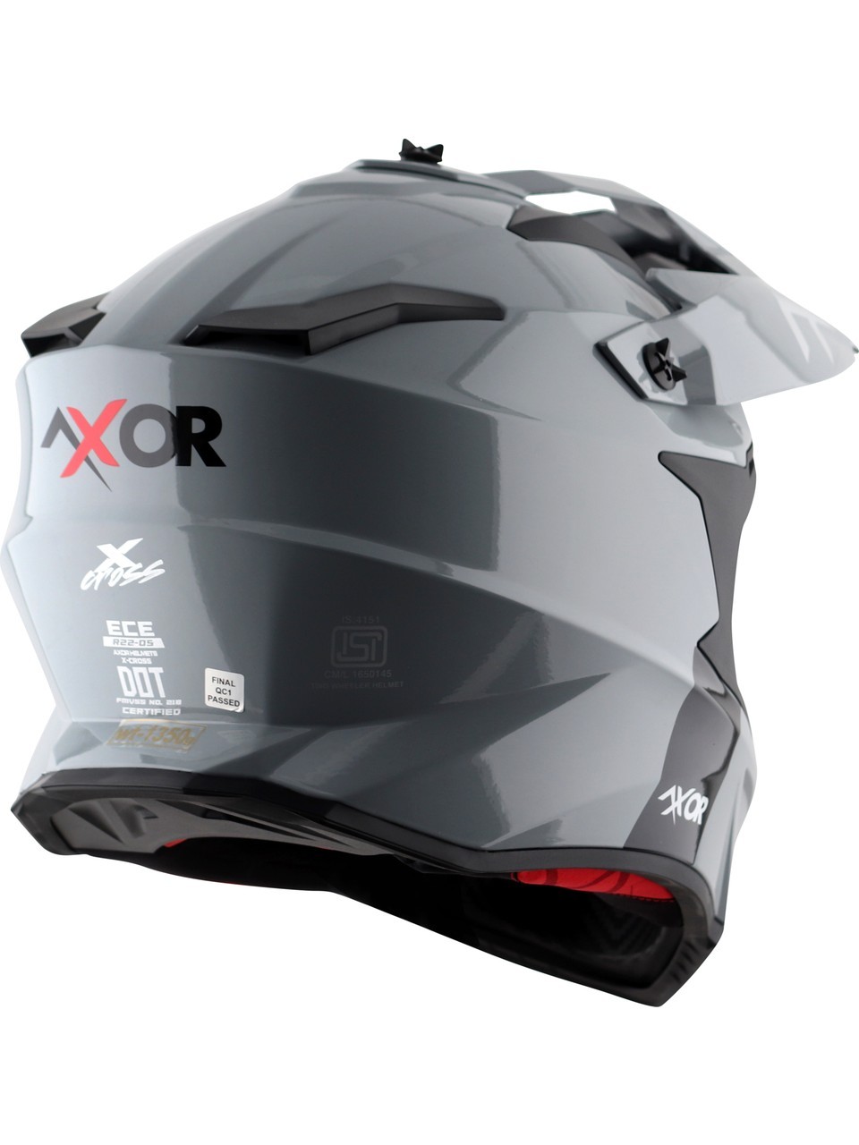 AXOR VİZÖRSÜZ X-CROSS SC KASK GRİ