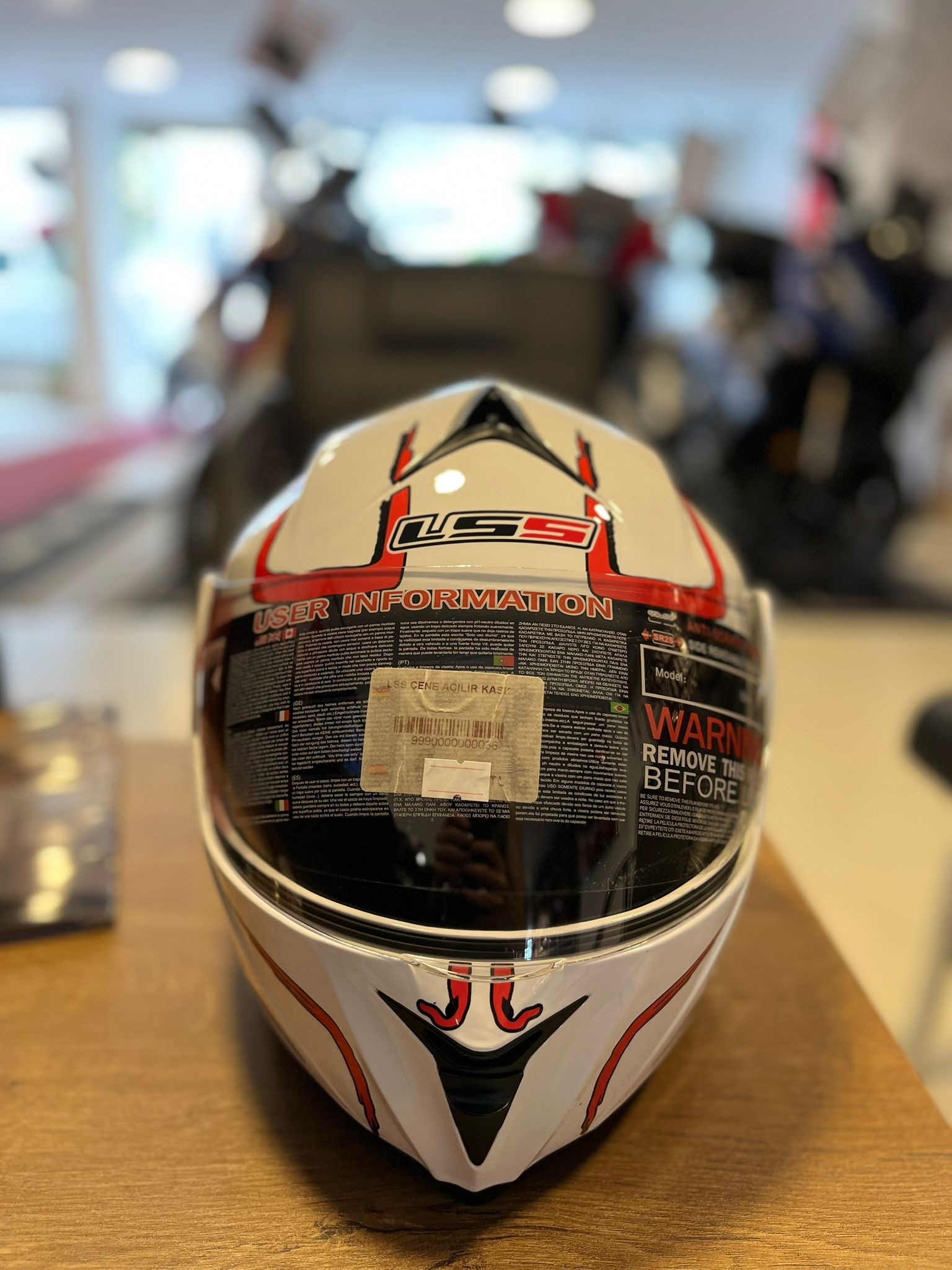 LS5 Çene Açılır Kask