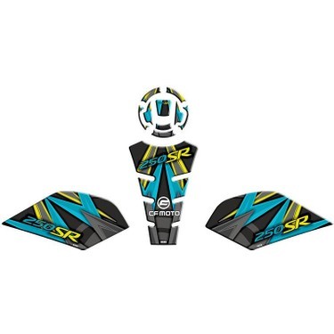CF Moto 250SR Uyumlu Tankpad