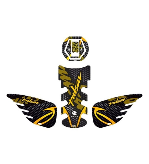 Bajaj Pulsar 2014 - 2025 Uyumlu Tank Pad Set 004