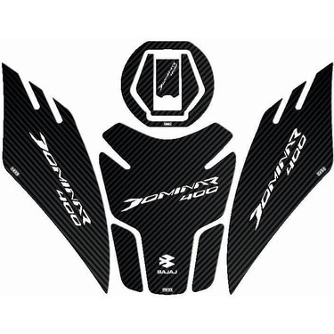 Bajaj Dominar 400 2017 - 2025 Uyumlu Tank Pad Set 001