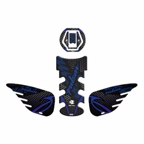 BAJAJ PULSAR 2014 - 2025 UYUMLU Tank Pad Set 006