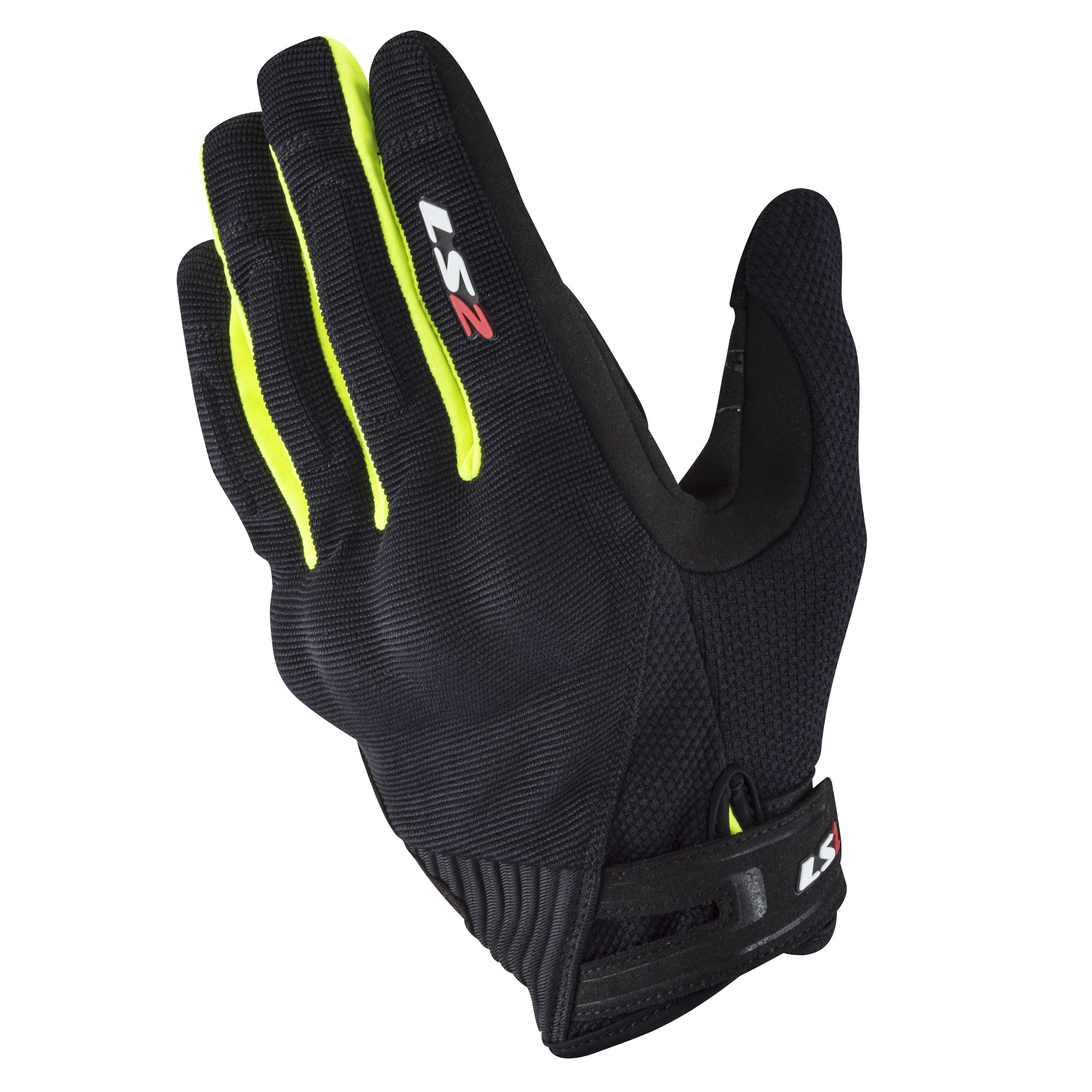 LS2 DART 2 ELDİVEN SİYAH-NEON SARI