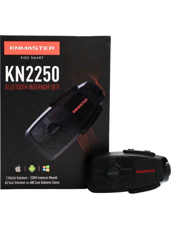 KN2250 Bluetooth Intercom Kulaklık Seti
