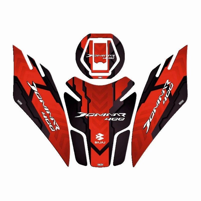 BAJAJ DOMiNAR 400 2017 - 2025 UYUMLU Tank Pad Set