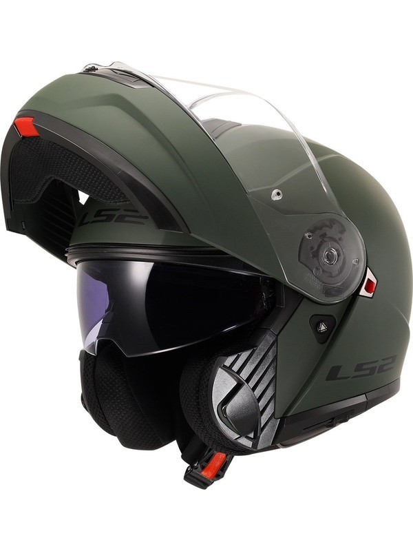 LS2 Strobe 2 Mat Yeşil Kask
