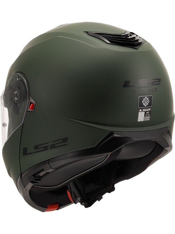 LS2 Strobe 2 Mat Yeşil Kask