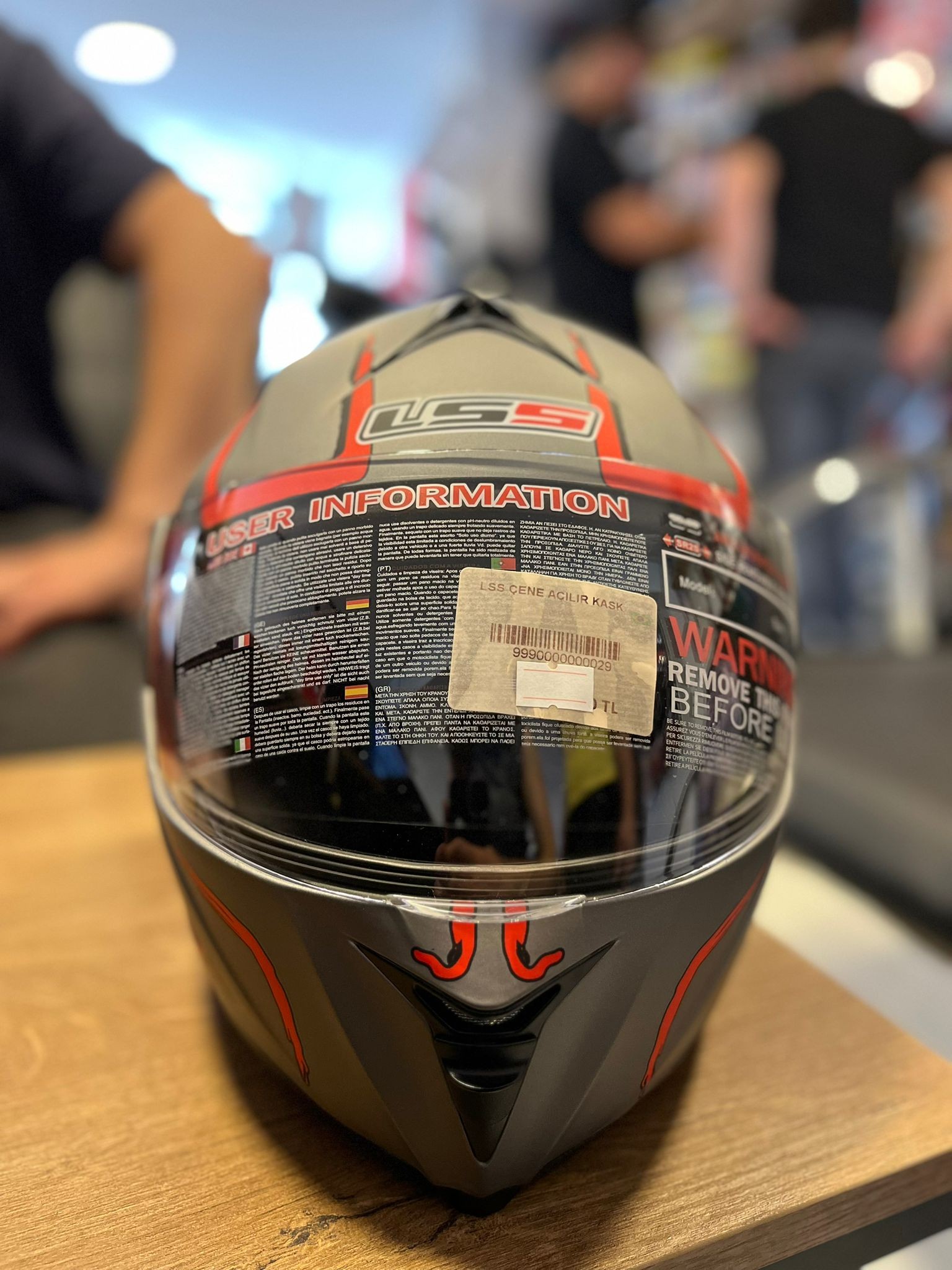 LS5 Çene Açılır Motosiklet Kaskı