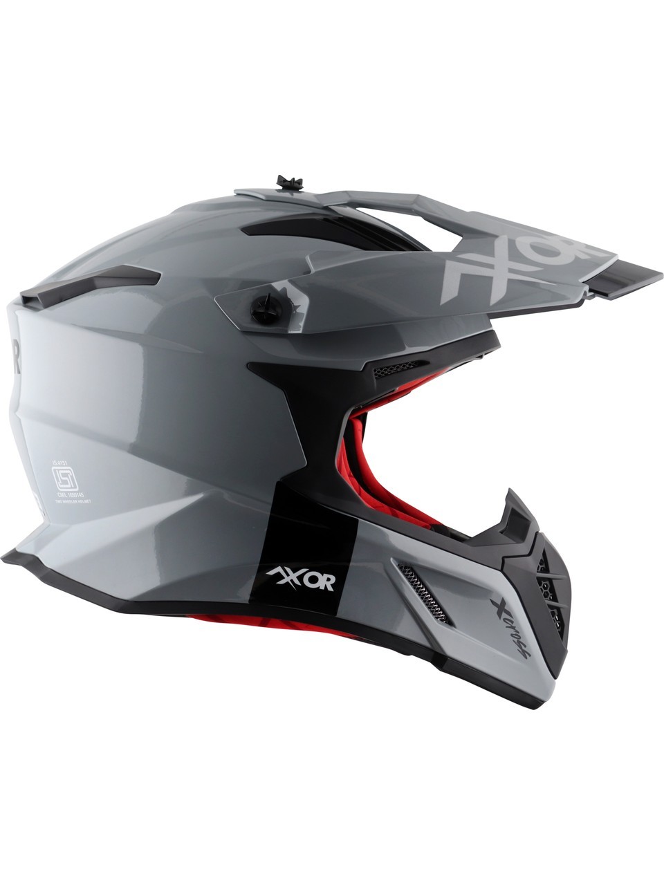AXOR VİZÖRSÜZ X-CROSS SC KASK GRİ