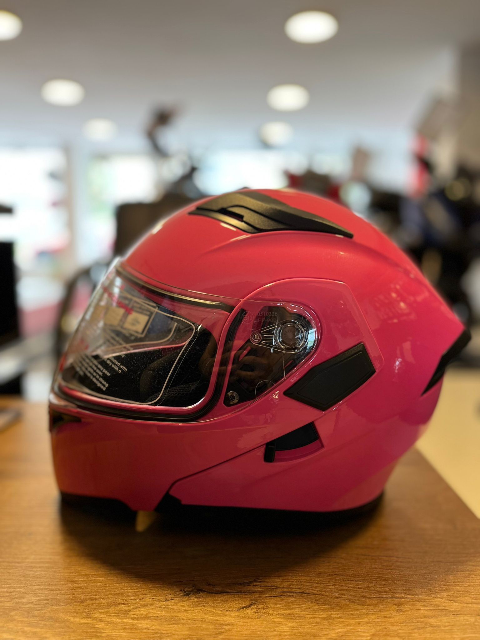 Jiekai Pembe Motosiklet Kaskı
