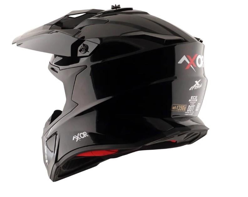 AXOR VİZÖRSÜZ X-CROSS SC KASK SİYAH