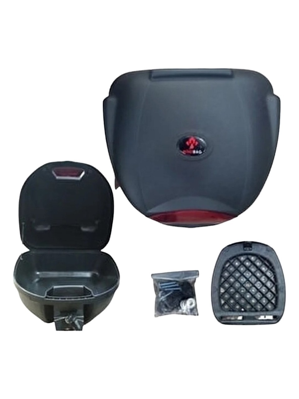 UNİVERSAL ÇANTA (TOPCASE) 33 LT. SÖK-TAK TÜM APARATLARLA
