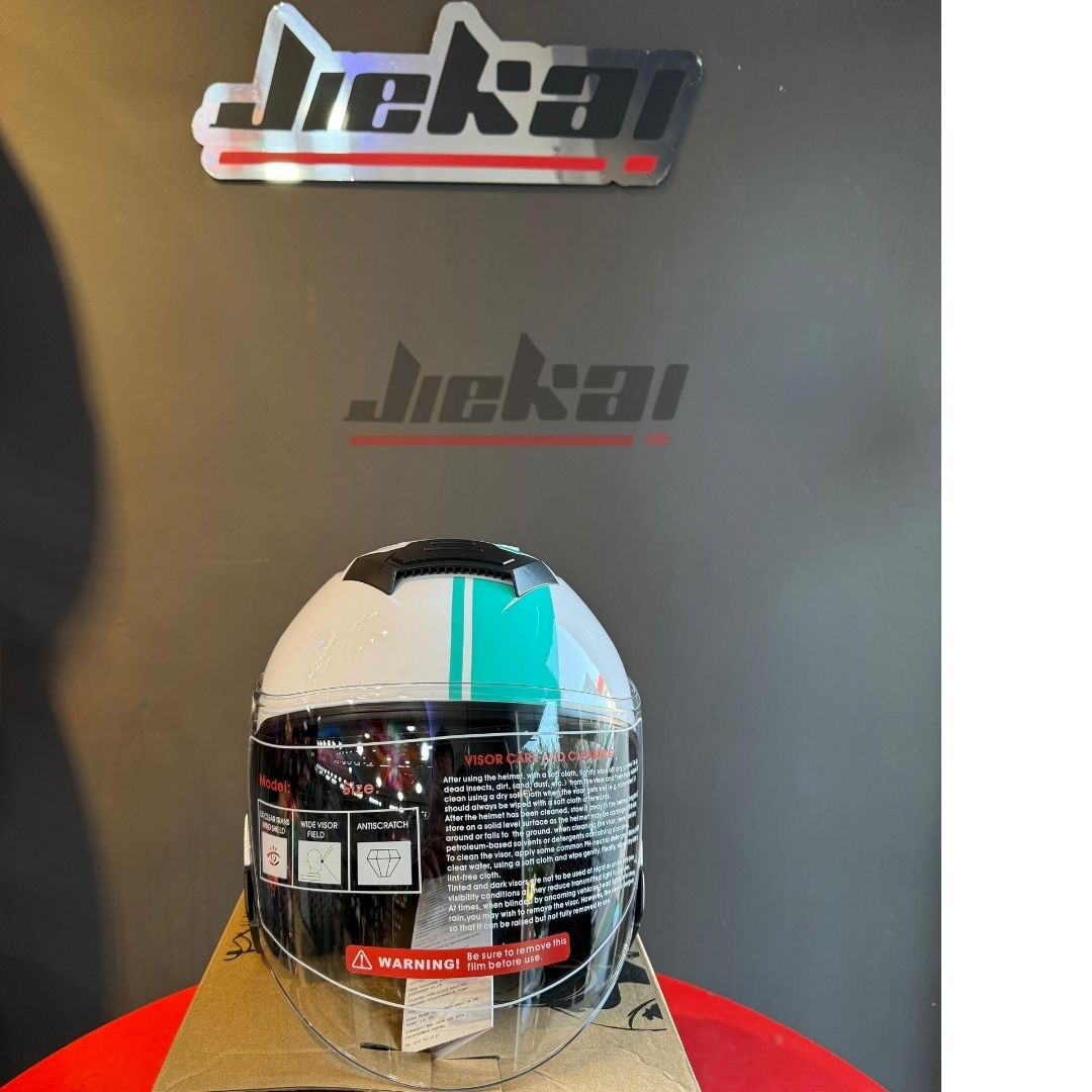 JİEKAİ YARIM L KASK GÜNEŞ VİZÖRLÜ
