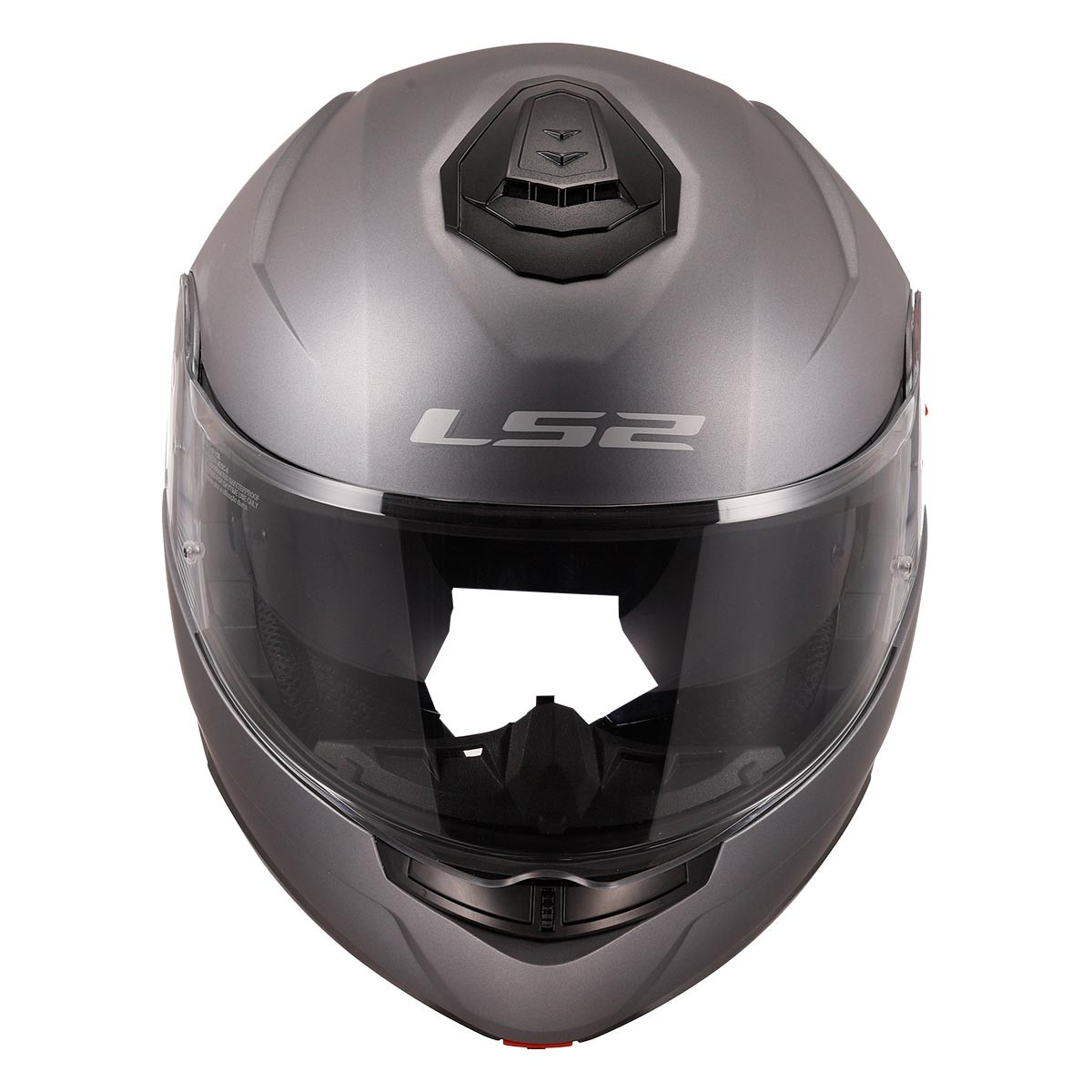 LS2 STROBE 2 MAT TITANIUM KASK