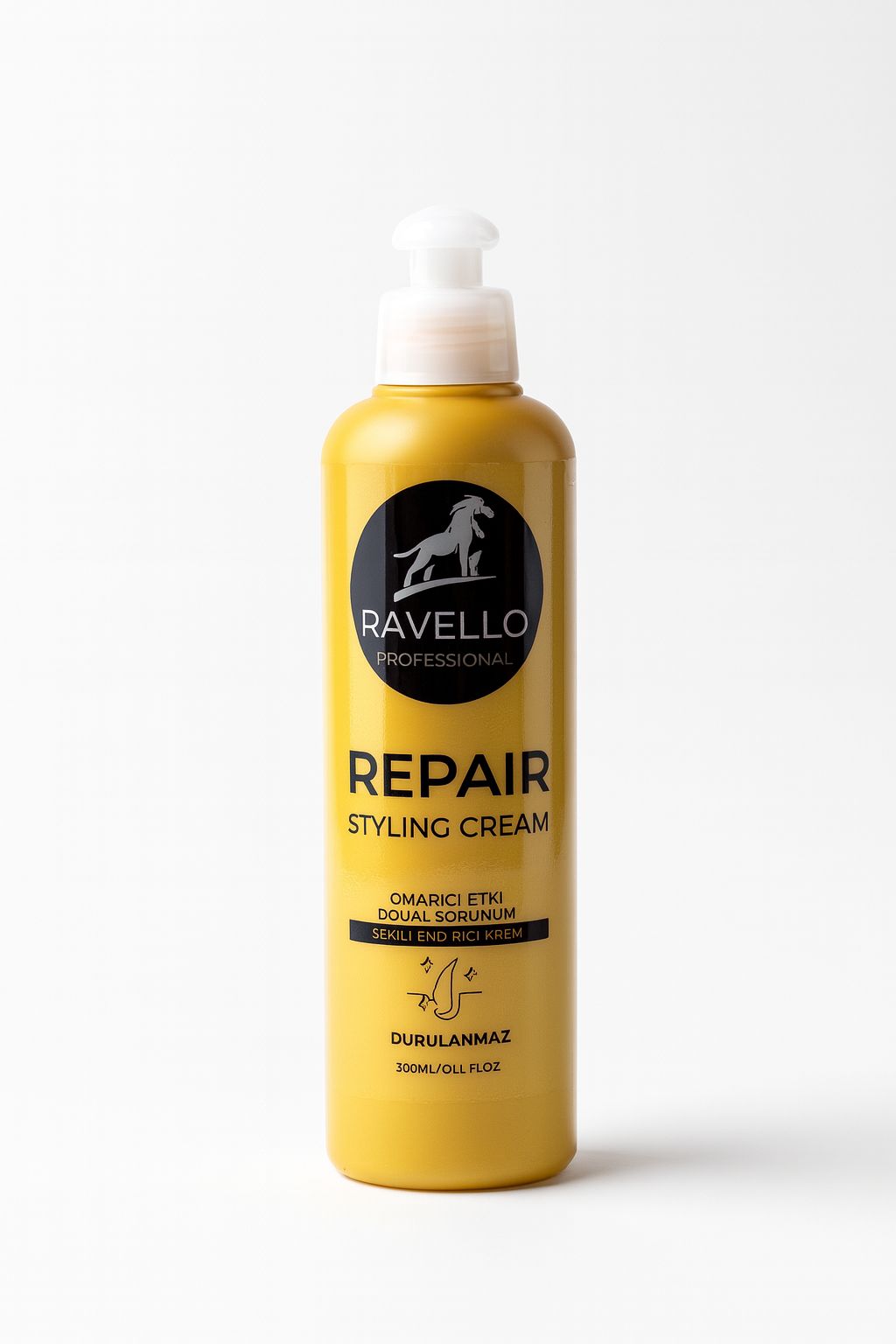 Ravello Professional Repair Styling Cream – Onarıcı Saç Krem Şekillendirici (300 ml)