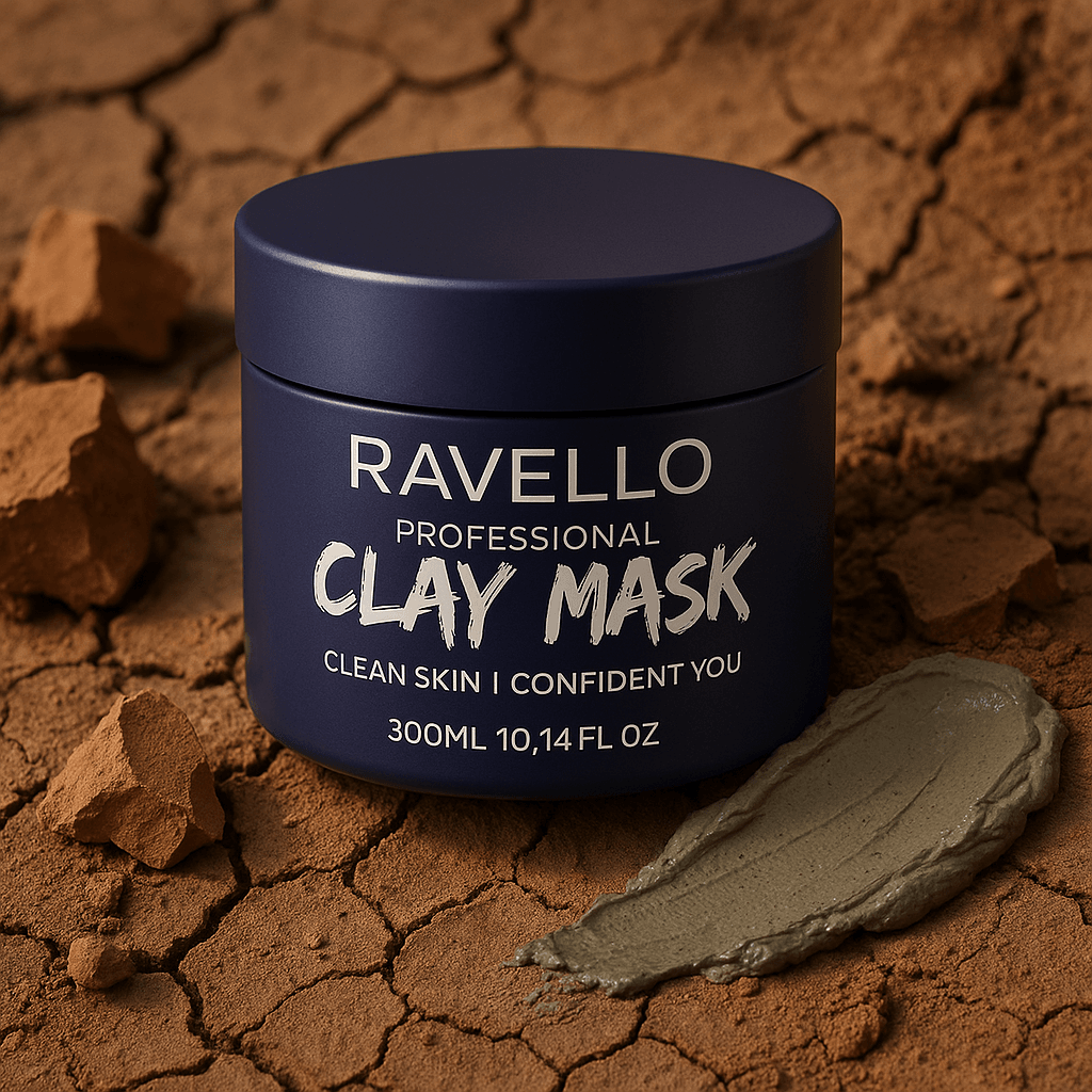 Kil Maske – Gözenek Sıkılaştırıcı, Siyah Nokta Karşıtı,Erkek Cilt Bakımı – Clay Mask| 300ml 