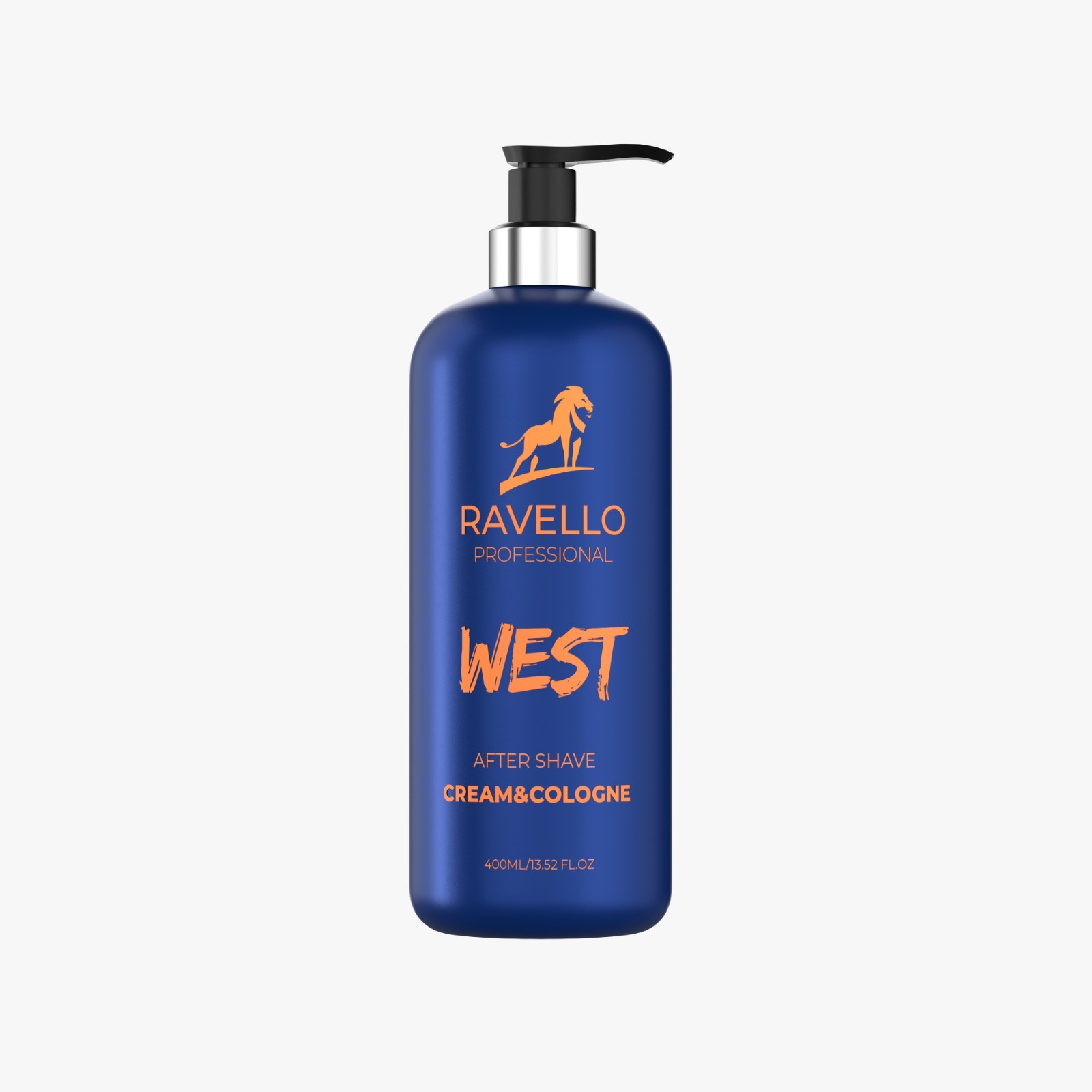  West Tıraş Sonrası Krem & Kolonya 400 ml – Mandalina Kokulu, Ferahlatıcı Erkek Bakım Ürünü
